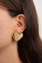 Heliophilia Silver Pendientes de Oro con Recubrimiento de Laca